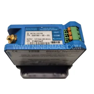 330180-50-05 Input Module Rear Side & Label - Bently Nevada