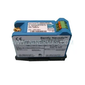 330180-X1-00 Input Module Rear Side & Label - Bently Nevada