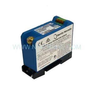 330180-X1-05 Input Module Rear Side & Label - Bently Nevada