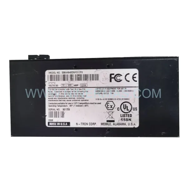 N-TRON 336A4940DNP517FX | 17-Port Managed Industrial Ethernet Switch