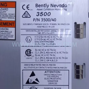 Genuine Bently Nevada 3500/40M 176449-01 Hardware Component - Factory Sealed