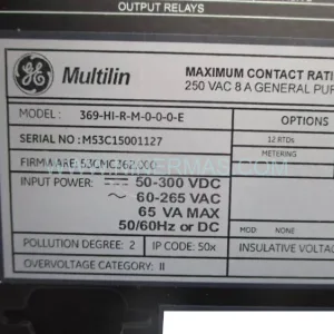 Original GE 369-HI-R-M-0-0-0 - Industrial Spare Parts