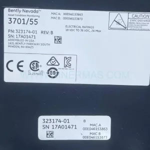 Original Bently Nevada 3701/55 323174-01 Spare Part Component