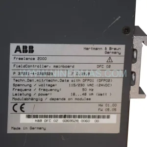 Original ABB 37261-4-0369528 Input Module - Industrial Retrofit Component