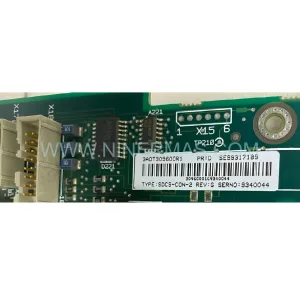 3ADT309600R1 Input Module Rear Side & Label - ABB