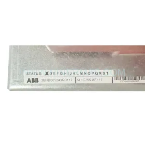 Original ABB 3BHB005243R0117 - Industrial Spare Parts