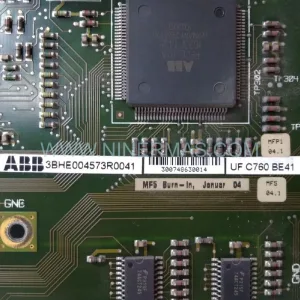 ABB 3BHE004573R1041 Module Details & Connectors View