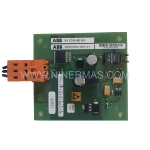 3BHE006373R0101 Input Module Rear Side & Label - ABB