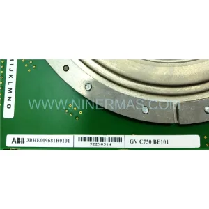 3BHE009681R0101 Input Module Rear Side & Label - ABB