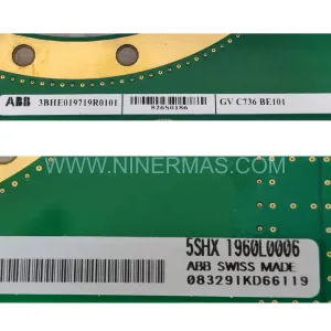 ABB 3BHE019719R0101 Module Details & Connectors View