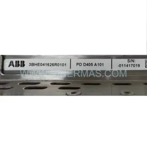 3BHE041626R0101 Input Module Rear Side & Label - ABB