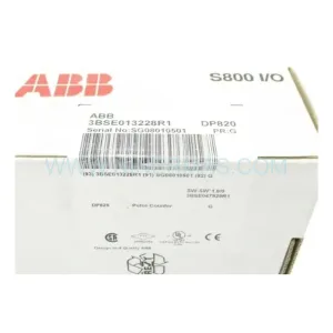 3BSE013228R1 Input Module Rear Side & Label - ABB