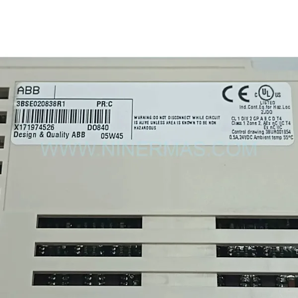 Original ABB 3BSE020838R1 - Industrial Spare Parts