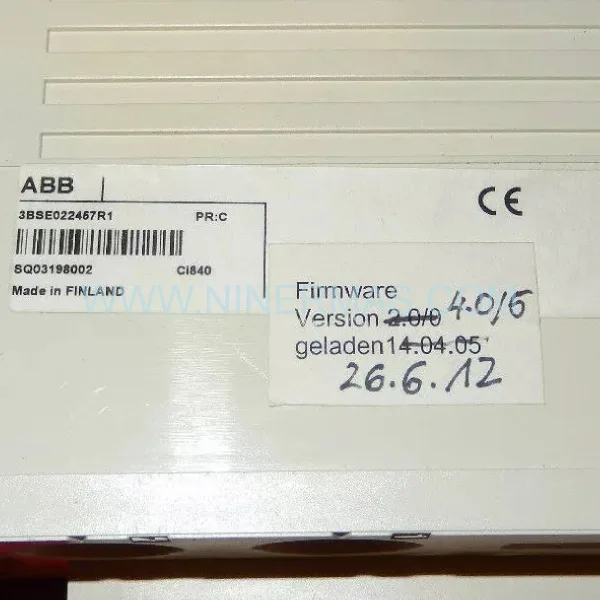 Original ABB 3BSE022457R1 - Industrial Spare Parts