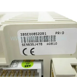 3BSE038415R1 Input Module Rear Side & Label - ABB