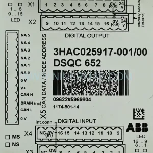 Original ABB 3HAC025917-001 Input Module - Industrial Retrofit Component