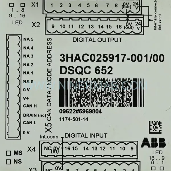 Original ABB 3HAC025917-001 Input Module - Industrial Retrofit Component