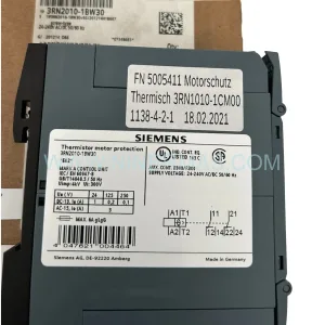 Siemens 3RN2010-1BW30 Thermistor Motor Protection Relay 24-240V New Original Ready to ship