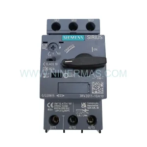 Siemens 3RV2011-1GA10 Circuit Breaker S00 Motor Protection 4.5-6.3A New Original Ready to ship