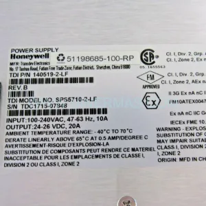 Original Honeywell 51198685-100 - Industrial Spare Parts