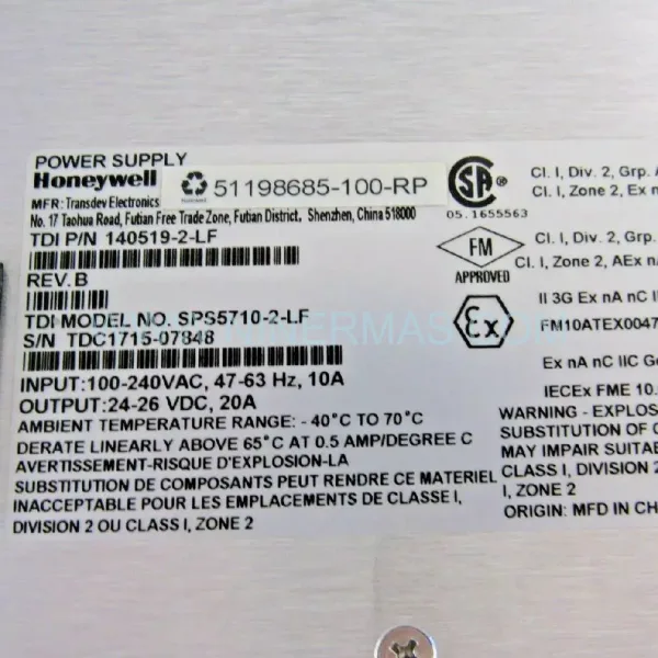 Original Honeywell 51198685-100 - Industrial Spare Parts