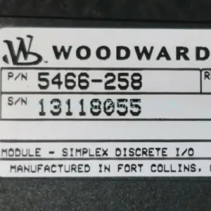 5466-258M Detail 1 - Woodward
