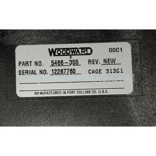 Original Woodward 5466-355 - Industrial Spare Parts