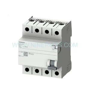 Siemens 5SV5346-0 Residual Current Circuit Breaker 4P 63A 30mA New Original Ready to ship