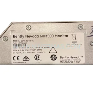 BENTLY NEVADA 60M500-05-00 vbOnline Pro Condition Monitoring System - vbOnline Pro Condition Monitoring System