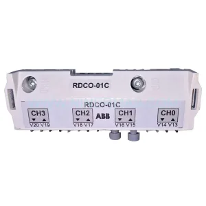 64492438 Input Module Rear Side & Label - ABB