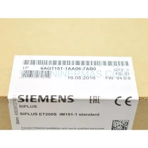 Original Siemens 6AG1151-1AA06-7AB0 Input Module - Industrial Retrofit Component