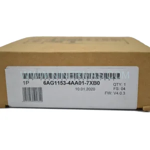 6AG1153-4AA01-7XB0 Input Module Rear Side & Label - Siemens