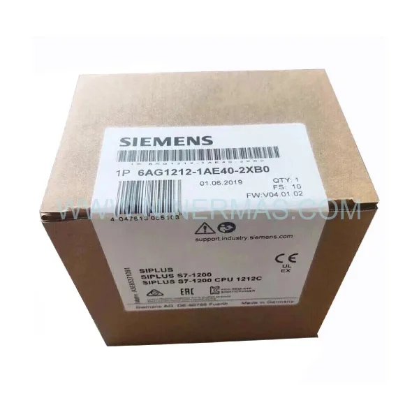 Siemens 6AG1212-1AE40-2XB0 SIPLUS S7-1200 CPU 1212C DC/DC/DC New Original Ready to ship