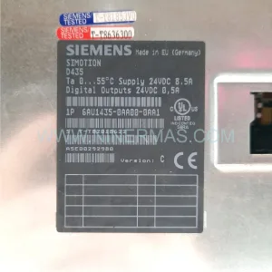 Siemens 6AU1435-0AA00-0AA1 Module Details & Connectors View