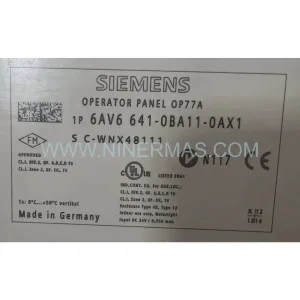 Siemens 6AV6641-0BA11-0AX1 Module Details & Connectors View