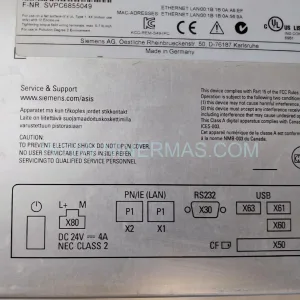 Siemens 6AV7881-3AE00-2BA0 SIMATIC IPC277D Nanopanel PC New Original Ready to ship