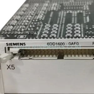 6DD1600-0AF0 Input Module Rear Side & Label - Siemens