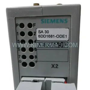 6DD1681-0DE1 Input Module Rear Side & Label - Siemens