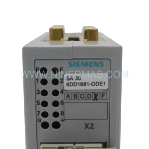 6DD1681-0DE1 Input Module Rear Side & Label - Siemens