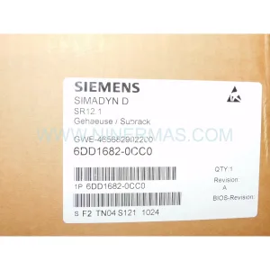 Siemens 6DD1682-0CC0 SIMADYN D Subrack SR12.1 24V DC New Original Ready to ship