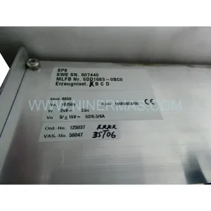 Siemens 6DD1683-0BC0 SIMADYN D Power Supply Unit New Original Ready to ship