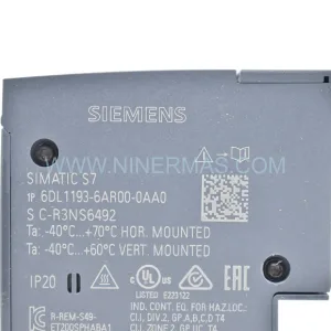 6DL1193-6AR00-0AA0 Input Module Rear Side & Label - Siemens