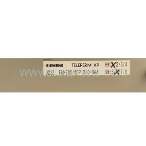 Siemens 6DP1280-8AA Module Details & Connectors View
