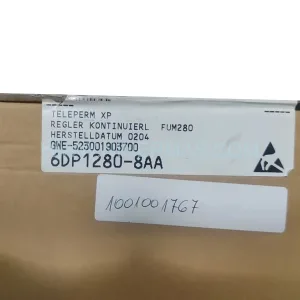 6DP1280-8AA Input Module Rear Side & Label - Siemens