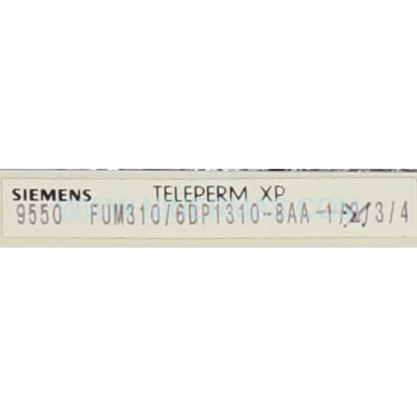 Original Siemens 6DP1310-8AA Input Module - Industrial Retrofit Component