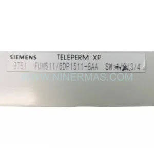 6DP1511-8AA Input Module Rear Side & Label - Siemens