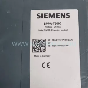 Siemens 6DU2173-1PN00-2AX0 Expansion Module SPPA-T3000 Communications Processor New Original Ready to ship