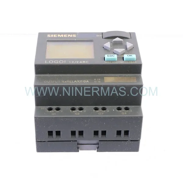 Siemens 6ED1052-1MD00-0BA6 LOGO! 12/24RC Logic Module New Original Ready to ship