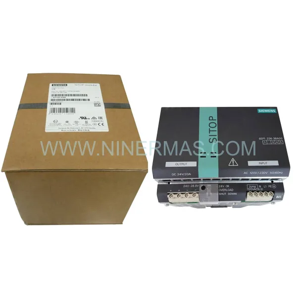 Siemens 6EP1336-3BA00 SITOP Modular 20A Power Supply 24VDC New Original Ready to ship