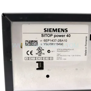 6EP1437-2BA10 Input Module Rear Side & Label - Siemens